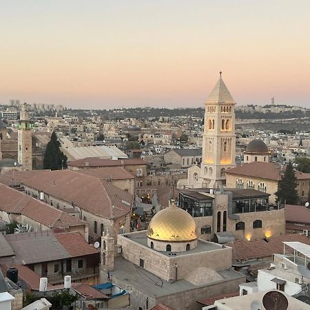 Very Nice Apartment With View Of All The Old City Jerusalém Exterior foto