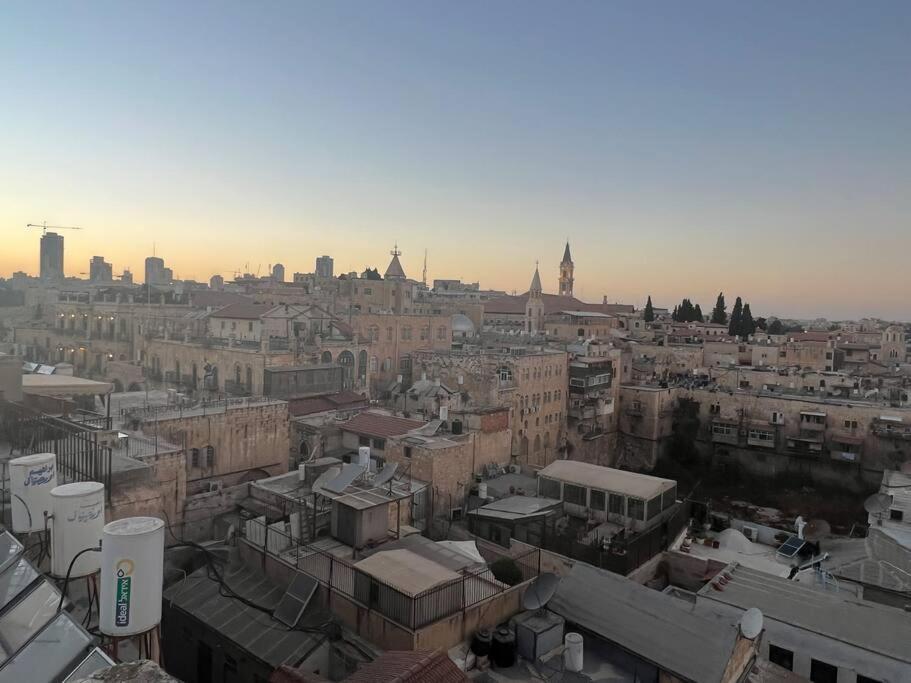 Very Nice Apartment With View Of All The Old City Jerusalém Exterior foto