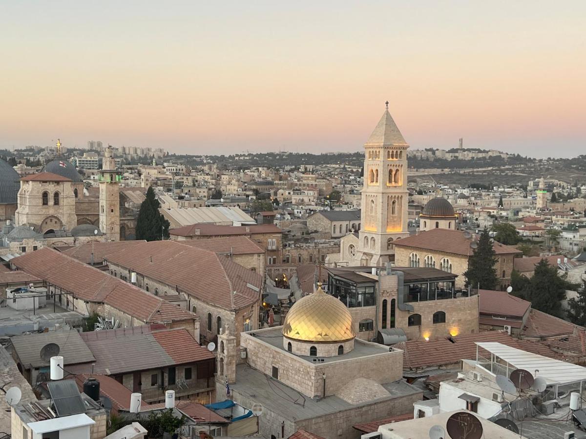 Very Nice Apartment With View Of All The Old City Jerusalém Exterior foto